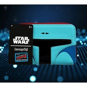 NWT Official Loungefly Exclusive NYCC 2022 Star Wars Droids Boba Fett Wallet